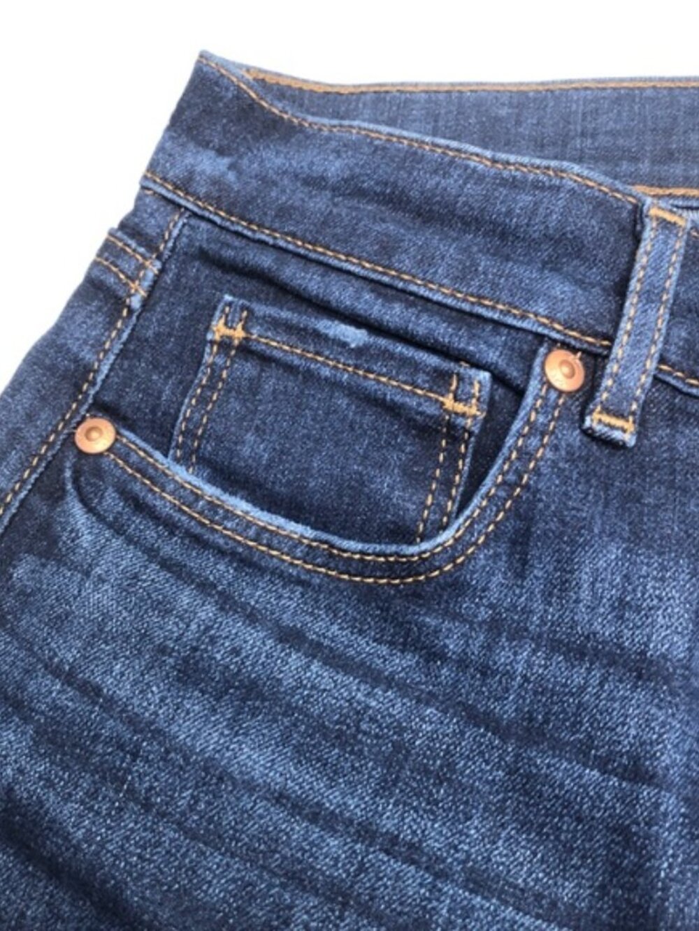 LIKE NEW LOFT HIGH-RISE SKINNY JEANS 0/25x27 ⭐️ - Picture 5 of 14